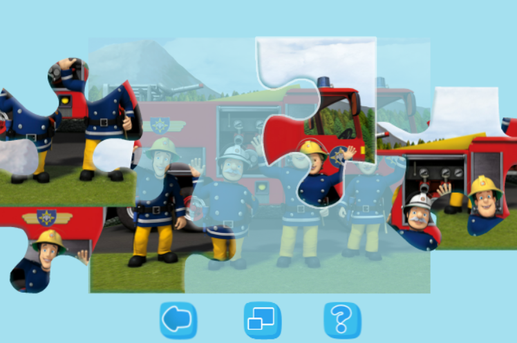 Sam il Pompiere: Puzzle