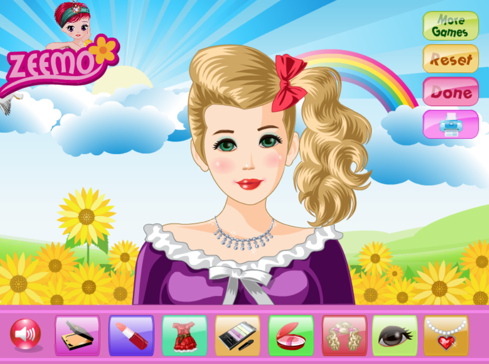 Cutie Pie Girl Makeover