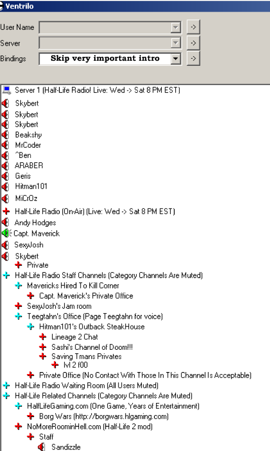 Half Life Radio Matrix