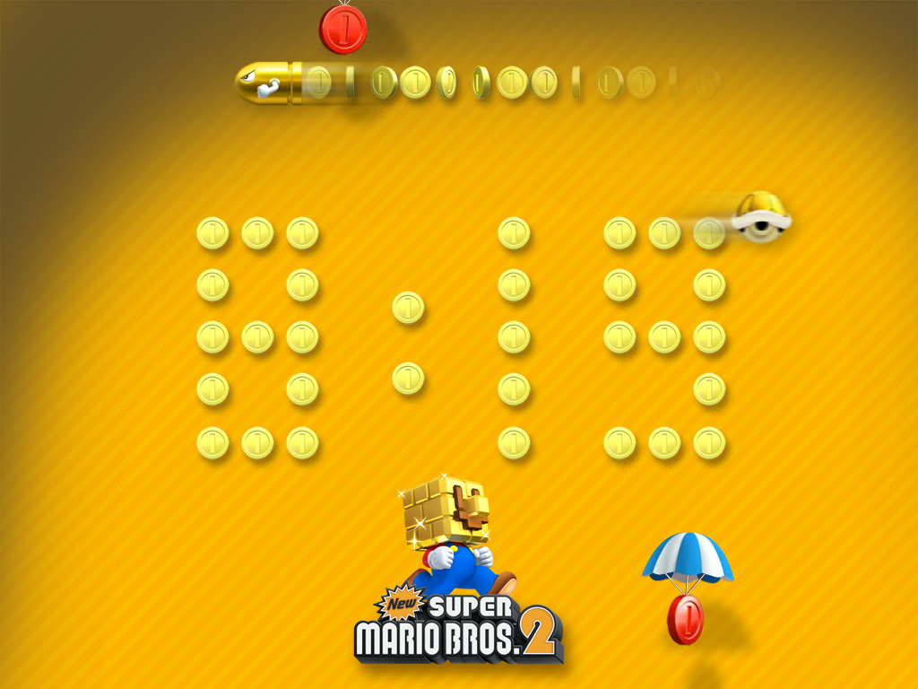 New Super Mario Bros. 2 Screensaver