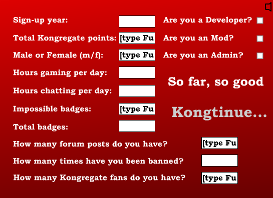 The Kongregate Status Calculator