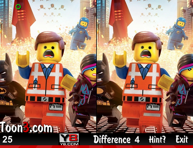 The Lego Movie See the Difference