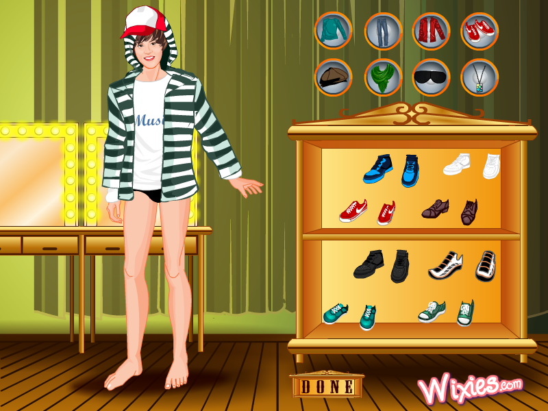 Justin Bieber Dressup