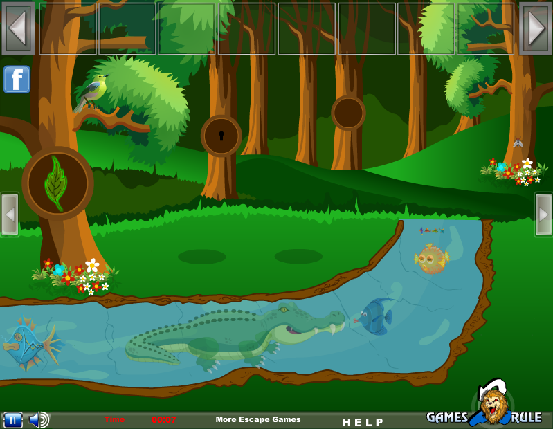 Wild Animal in the Forest Escape