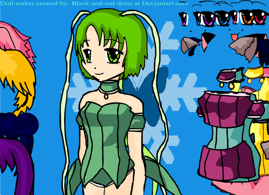 Tokyo Mew Mew Dress Up Game
