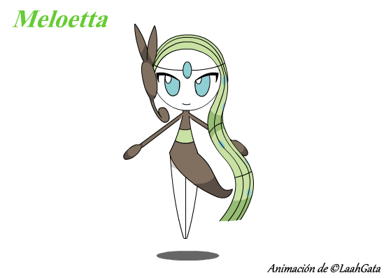 Meloetta Prueba de Animacion