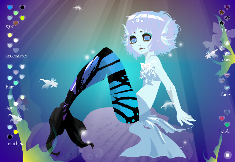 mermaid dress-up
