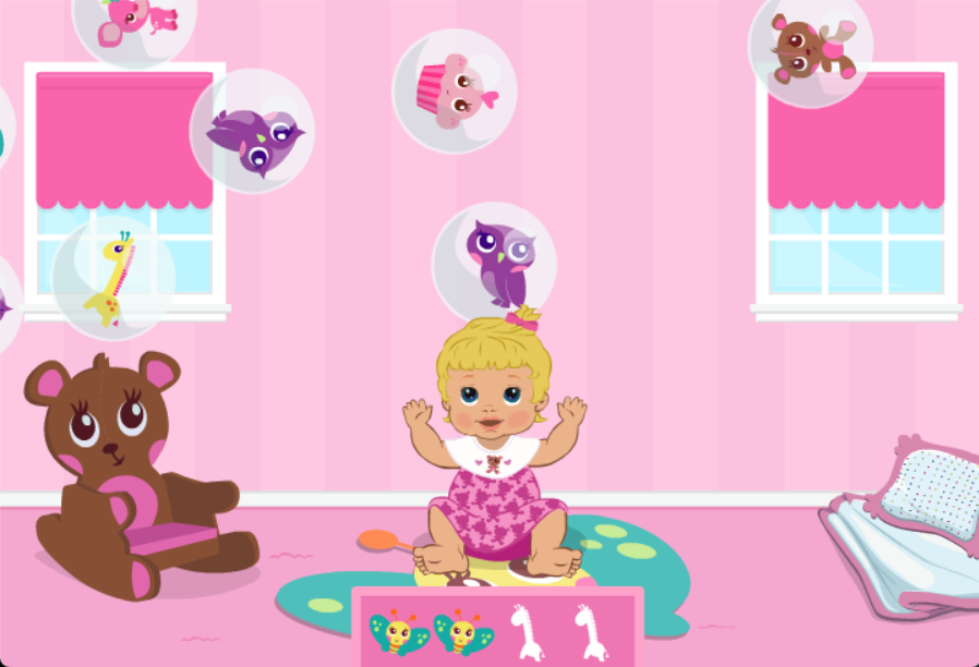 Baby Alive: Matching Bubbles Game