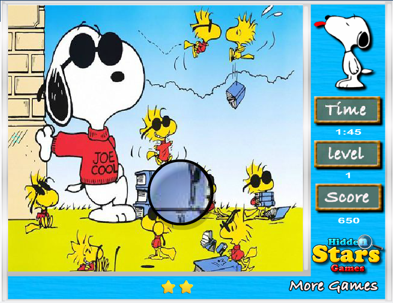 Snoopy Hidden Stars