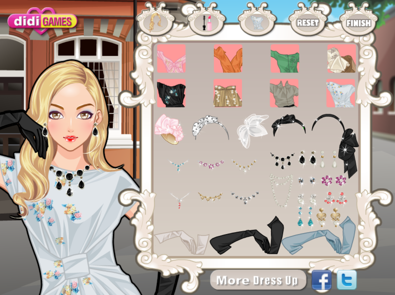 Vintage Girl Make Up