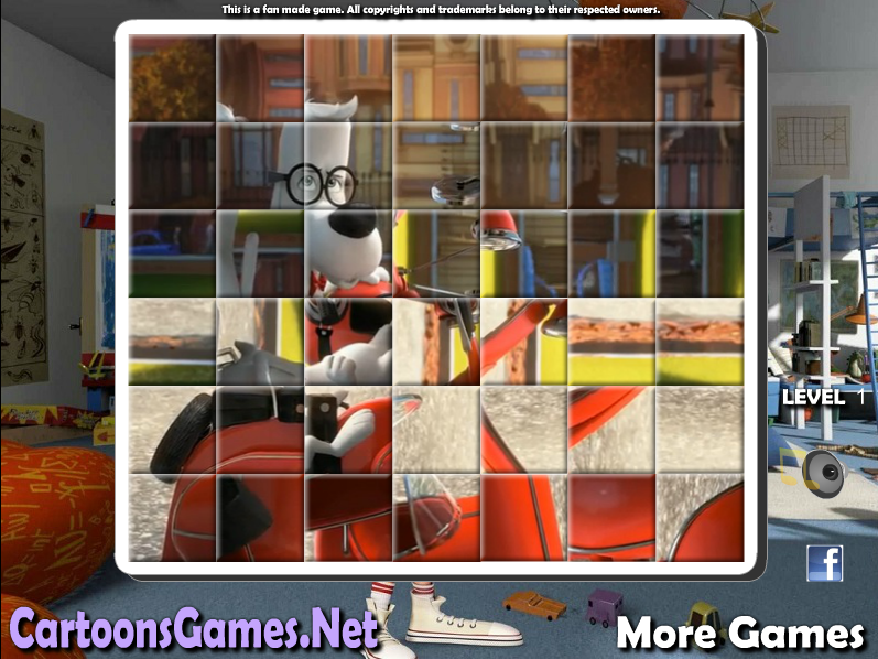 Mr. Peabody & Sherman Spin Puzzle