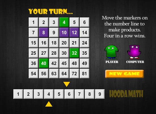 The Multiplication Game