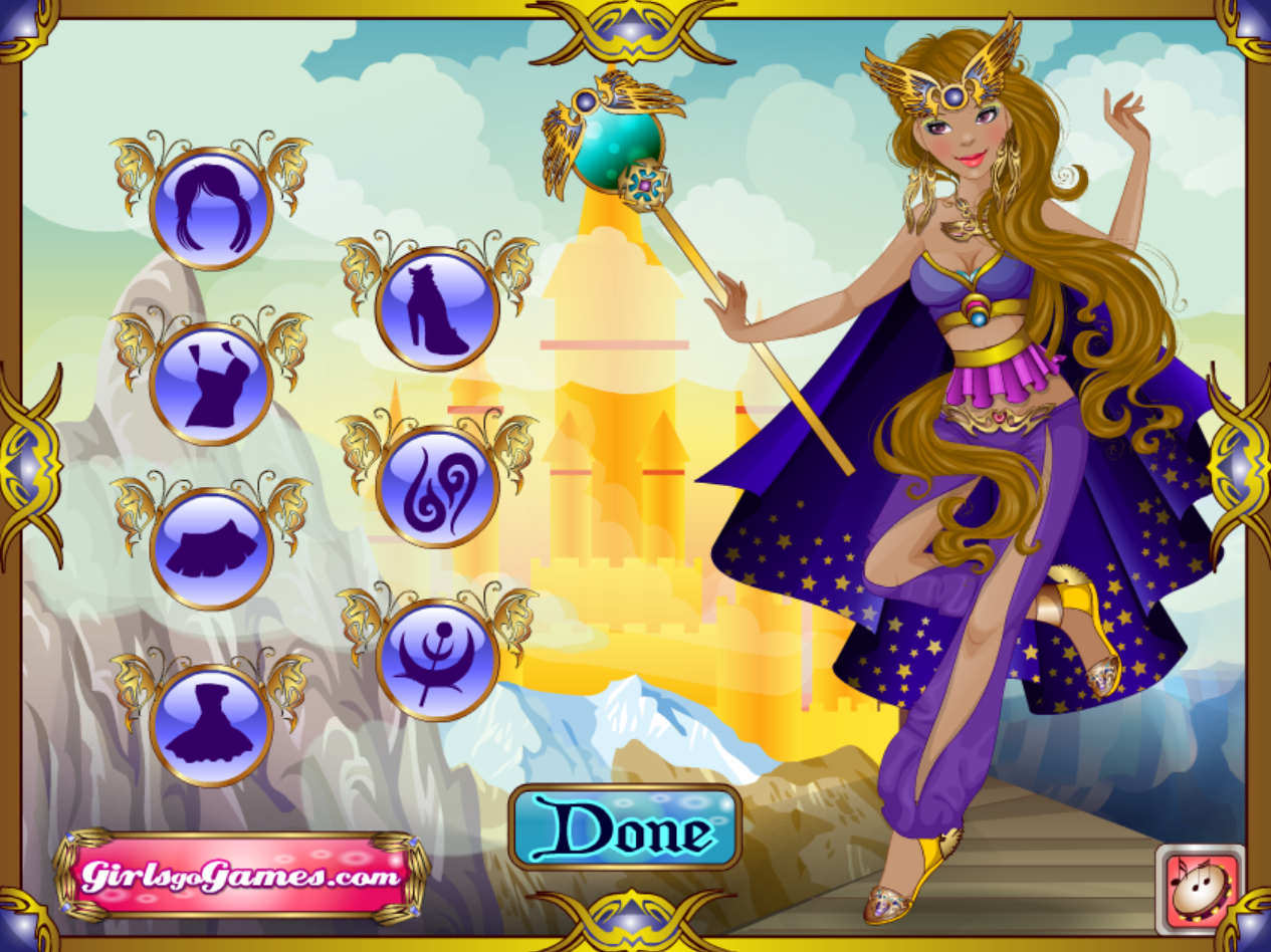 Light Princess Dress Up