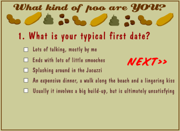 What Kind of Poo Are You?
