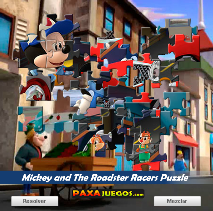 Mickey and the Roadster Racers Puzzle
