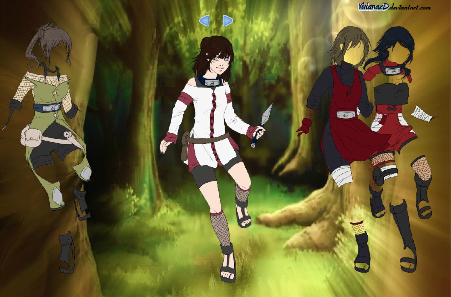 Drees-Up My Naruto OC's Design