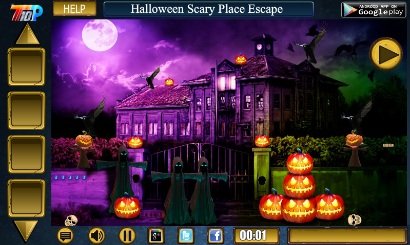 Halloween Scary Place Escape