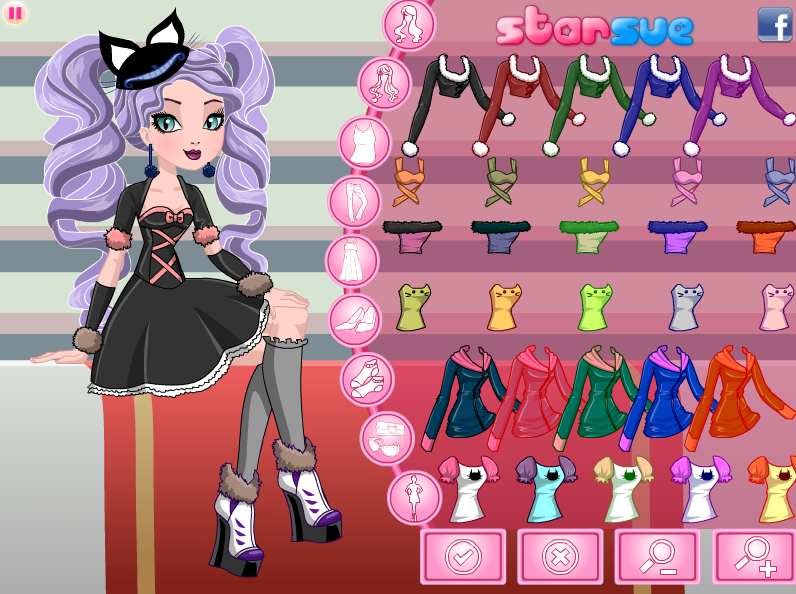 Ever After High: Kitty Cheshire Dress Up