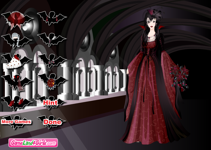 Dracula's Bride Dress Up