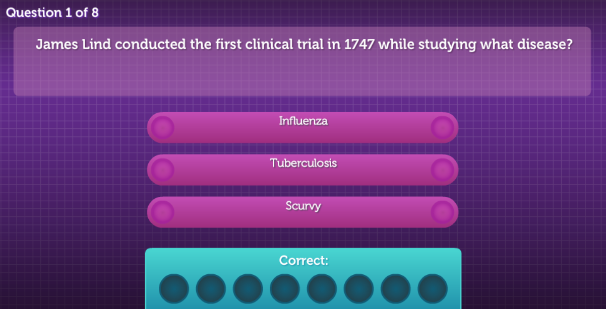 VCT: Clinical Trial History