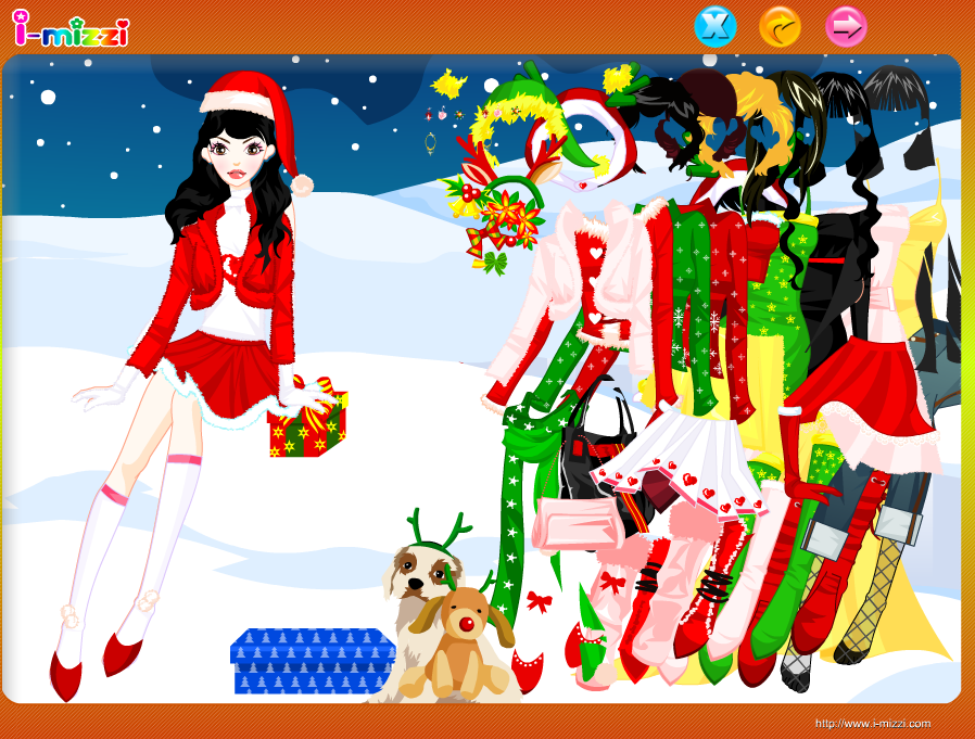 Christmas Girl Dressup