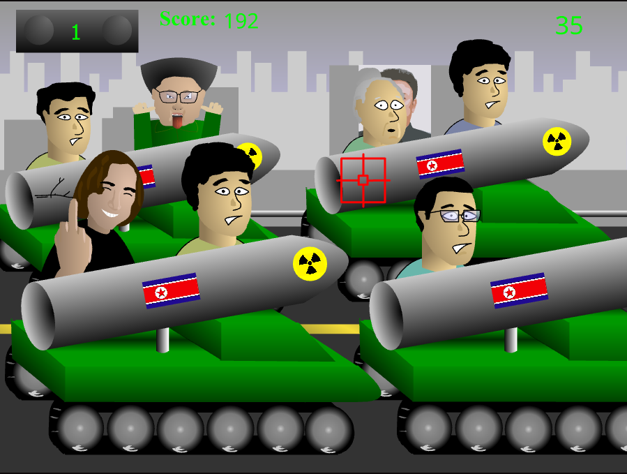 Shoot Kim Jong-il