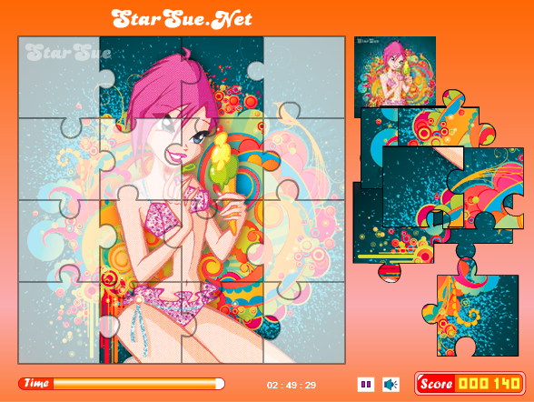 Winx Club Puzzle Tecna