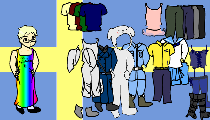 Sweden Dress up game