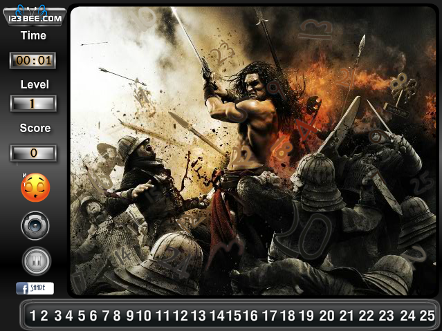 Conan the Barbarian - Find the Numbers