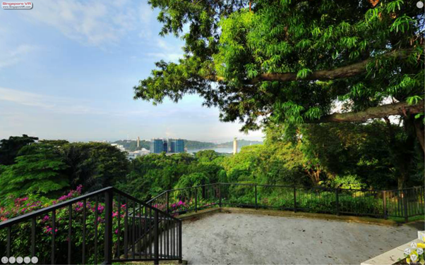 Mount Faber - View of Sentosa Virtual Reality Image