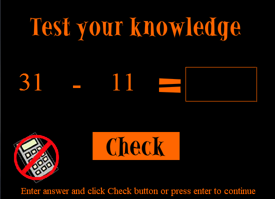 Erec Rex: Bethany's Math Practice, Easy As Pi