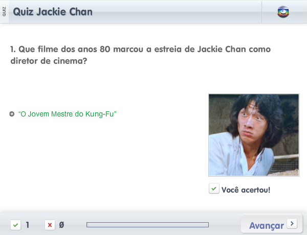 Quiz Jackie Chan