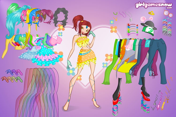 Winx Heart Dress Up