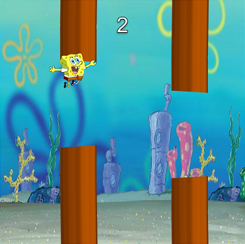 SpongeBob Fly