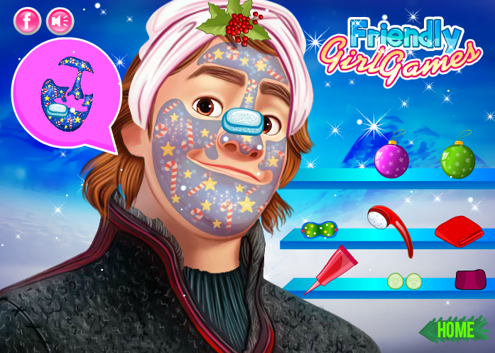 Frozen Kristoff Christmas Makeover