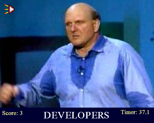 Steve Ballmer Teaches Typing