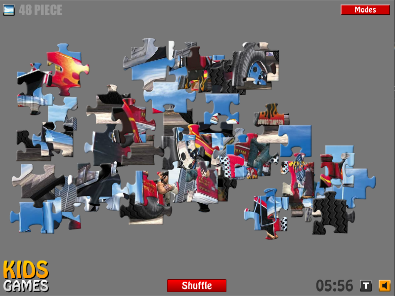 American Truck Puzzle