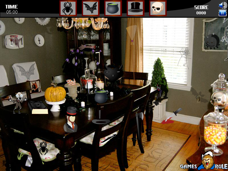 Halloween Room Objects