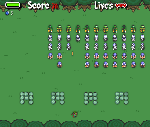 The Legend of Zelda Invaders 4