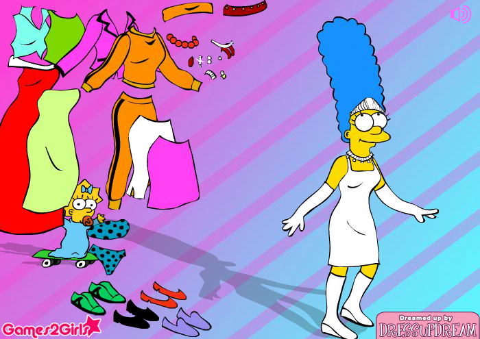 Marge Simpson Dress Up