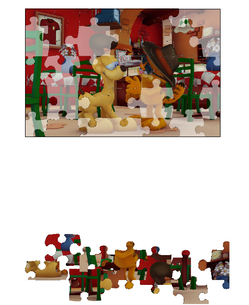 The Garfield Show Puzzle 1