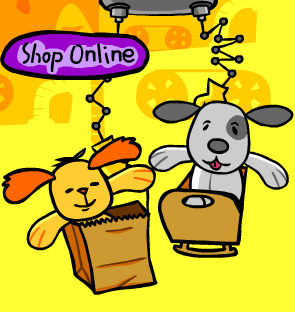 Animaland: Shop Online Webpage Animation