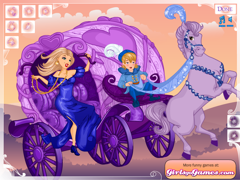 Horse Carriage Dress Up