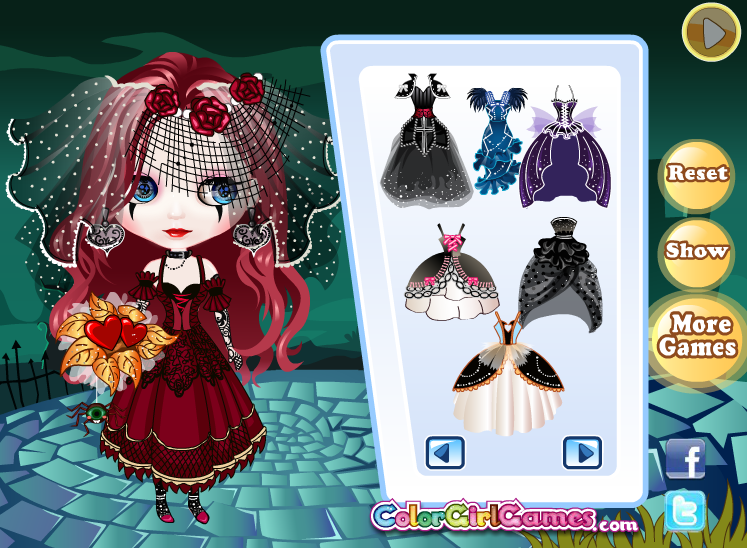 Chic Gothic Bride