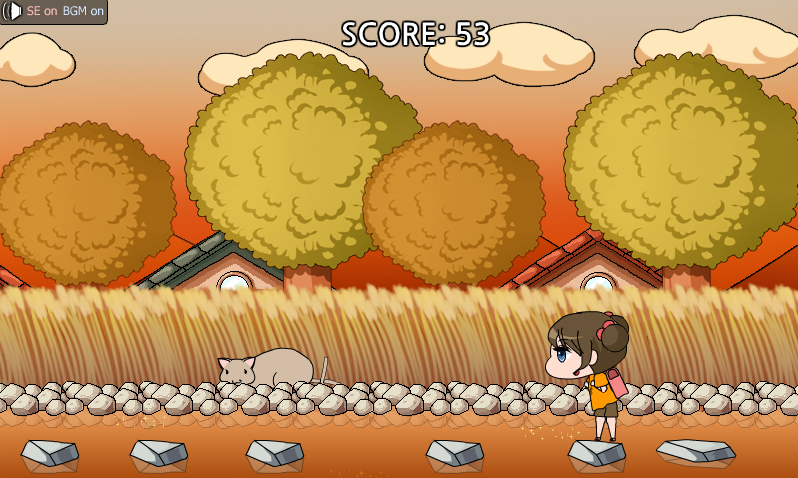 Stepping stone to go home