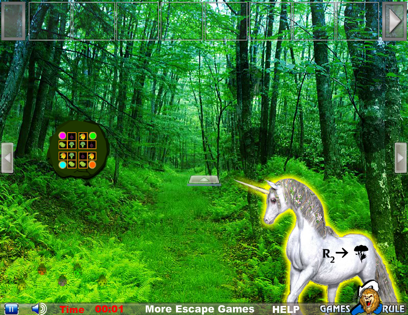 Unicorn Fantasy Forest Escape