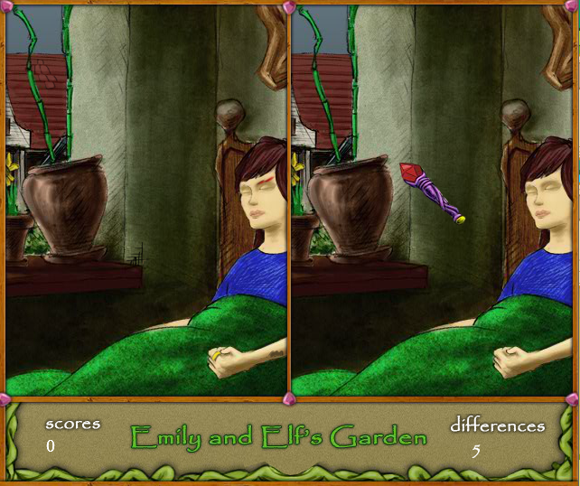 Emily and the Elven Garden