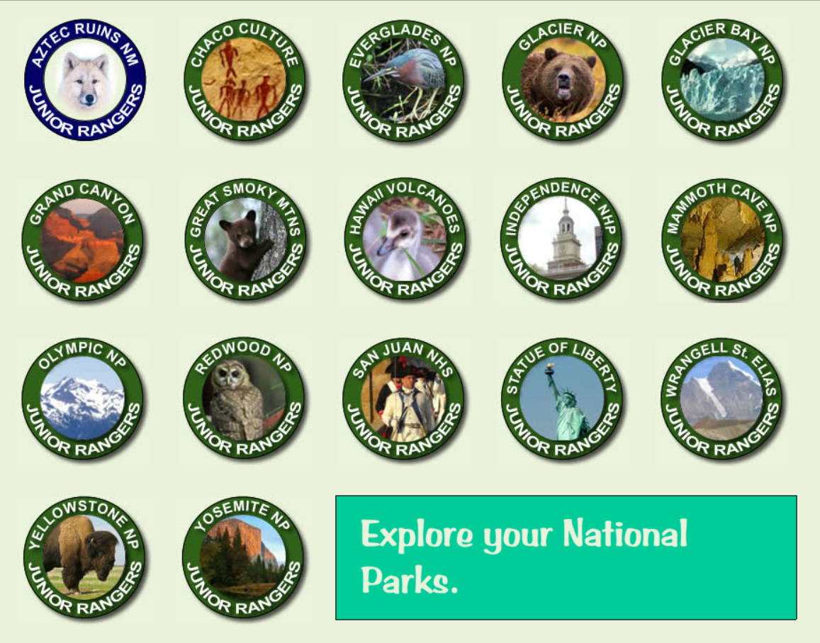 Explore your National Parks.