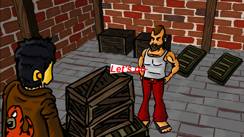 Shenmue, Delin the crate master