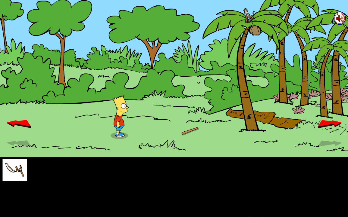 Bart Simpson Island Escape